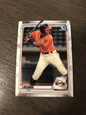 2020 Bowman Chrome Prospects-Marco Luciano #BCP213-Mint