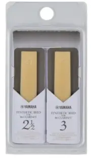 Yamaha Synthetic Clarinet Reed Sample Pack 1ea 2.5 and 3.0 YAC CLR2530