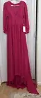 Hot Pink TS Couture Maxy Dress Wedding/Bridesmaid/Prom/Party Size S/M USA