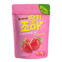 在飛比找蝦皮商城優惠-艾唯倪 IVENET 韓國水果果乾脆片寶寶餅乾(草莓口味) 