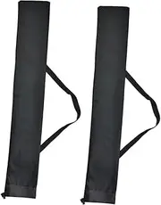 Kisangel 2pcs Oxford Waterproof Trekking Poles Bag Drawstring and Shoulder Straps Storage Bag for Hiking Poles Carrying Bag for Walking Sticks