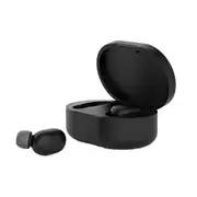 2PCS Earphone Protective Case For Redmi AirDots Soft Wireless Storage Box For Redmi AirDots Headset Headphone Bags Shell BLACK COLOR