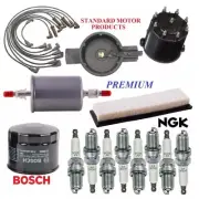 Tune Up Kit Filters Cap Spark Plugs Wire For CHEVROLET CAPRICE V8 5.7L 1992-1993