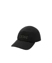 Camp cap in cotton S,M black