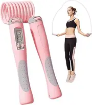 Speed Jump Rope, Counting Jump Rope, Smart Jump Rope with Counter, Jump Rope Exercise Rope Home Gym Equipment, Digital Jump Rope, Speed Rope Training Equipment, Men, Women, Kids