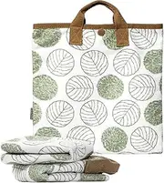 [Generic] Beach Bag - Picnic Bag | Large Capacity Beach Towel Storage Bag, Multifunctional Portable Face Towel Toiletry Bag for Travel Camping