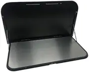 TRA Australia 650mm Black External Caravan RV Picnic Table with LEDs and USB Port