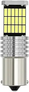 10X HighBright Car LED Light 1157 BAY15D T20 7443 T25 3157 45 * 4014SMD Canbus For Car Turn Signal Lamp DRL Running Bulb 12v(10pcs White,T20 7443)
