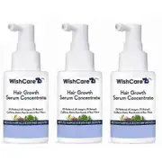 Wish-Care Hair Growth Serum - Concentrated Formula for Thicker, Fuller Hair 3pcs
