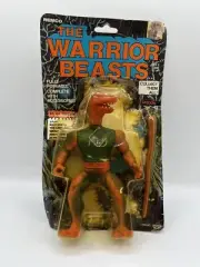 Vintage Remco Stegos Warrior Beasts Poseable Action Figure Stegos 5½" Moc Read