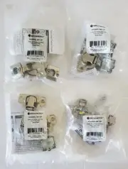 Lot of 8 H70300L-NP-CP Brainerd 3/4" Nickel Plated Soft Close Face-Frame Hinge