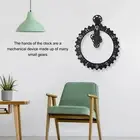 3D Moving Gear Clock Retro Large Hanging Gear Clock Mechanical Hour AU