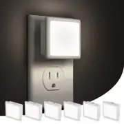 Night Lights Plug into Wall, [6-Pack] Plug in Night Light, Dusk-to-Dawn Senso...
