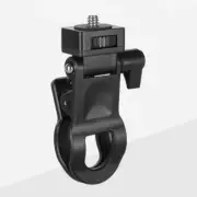Tripod Camera Clip Clamp Flash Holder Mount With 360 Swivel Photography 1/4