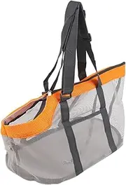 Angoily Pet Outing Bag Rolling Carrier for Small Pet Dog Carrier Backpack Mesh Foldable