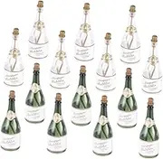 STOBAZA 24pcs Wedding Bubble Bottles Empty Bubble Bottles for Table Centerpieces Decoration Creative Shaped Design for Parties Engagements and Celebrations