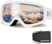 Ski Goggles Anti-Fog Snow Goggles OTG 100% UV Protection Snowboard Goggles Benda