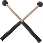 AKOOSY 1 Pair Ethereal Drum Mallet of Durable Percussion Instrument Sticks with Ergonomic Handle for Xylophones Tongue Drums and Music Practice