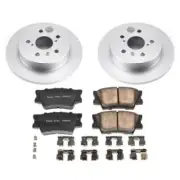 Power Stop Rear Z17 Evolution Geomet Coated Brake Kit for 18-19 Toyota Camry