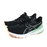 【ASICS 亞瑟士】亞瑟士 ASICS GT-1000 12 運動鞋 慢跑鞋 黑/綠 女鞋 1012B450-006 NO696