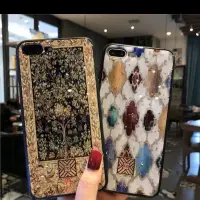 在飛比找蝦皮購物優惠-IPhone 11 復古風 🎨 文藝新款金箔 蘋果手機殼 X