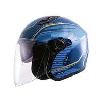 在飛比找樂天市場購物網優惠-【SOL Helmets】SO-12開放式安全帽 (極光_藍