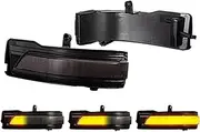 Side Mirror Indicator Light For Dodge For RAM 1500 2019-2023 DRL Parking Lamp 2x Sequential Blinker LED Side Mirror Turn Signal Indicator Light Canbus Dynamic Indicators