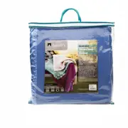 375GSM Australian Merino Wool Blanket Blue - King