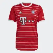 Official Men's Adidas Red Bayern Munich 2022/23 Home Authentic Jersey