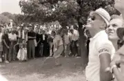 Golf PGA Championship Arnold Palmer in action at Aronimink GC Newt- Old Photo