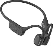 Airbone Openear Bone F1 IP68 Waterproof Bone Conduction Headphones, 32GB MP3 & Bluetooth 5.3 – Open-Ear Sports Headset (Black)