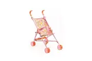 Djeco 54cm Pomea Flower Doll Umbrella Stroller Kids Play Accessory 2y+ Pink