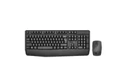 PROMATE Ergonomic Wireless Multimedia Keyboard & Mouse Combo. Ergonomic Ambidext