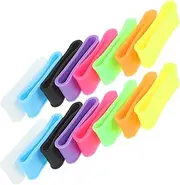 16Pcs Elastic Racket Rings Non Slip Grip Bands for Tennis Badminton Rackets Fishing Rods Bike Handlebars Durable Lightweight Racket Accessories