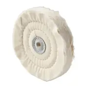 Cotton White Buffing Wheel 5 Metal Polishing Tool For Bench Grinder Machines