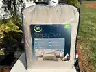 Serta Simply clean 3 piece Comforter set Size Full/Queen Coffee / Light Brown