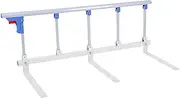 Bed Rail Safety Side Guard,Handle Bed Railing for Elderly Seniors,Adults Guard Rail Folding, Hospital Bedside Grab Bar Bumper,Medical Stand Cane Assistance Devices,118cmx36cm/46.45
