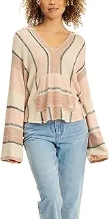 [BILLABONG] Women's Bonfire Hooded Baja Pullover Sweater