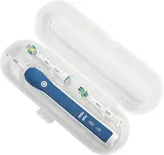 Portable Replacement Plastic Electric Toothbrush Travel Case for Oral-B Pro Series (Transparent)