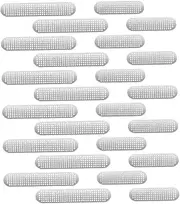 Homoyoyo 24pcs Phone Speaker Mesh Stickers for Series Dust Easy to Install Material Sound Quality Decorates Mobile Phone