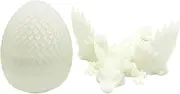 Printed Dragon Egg, Crystal Dragon Toys Printing Realistic Design, Creative Movable Joints Fidget Articulated Home Decor for Dragon Lovers