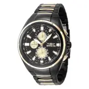 Invicta Men's 47823 Sea Vulture Quartz 46mm Black Dial Stainless Steel Watch