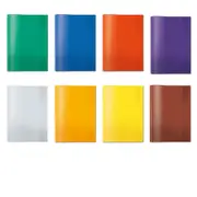 Herma Transparent Exercise PP Book Cover A4 25pk - Red