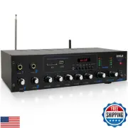 Pyle Professional Powered Amplifier - Bluetooth Audio Receiver, Stereo System