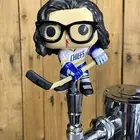 Slap Shot Hockey Mini Beer Tap Handle Charlestown Chiefs Jeff Hanson Slapshot 18