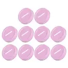 70mm/2.76" Coin Slot Bank Lid Inserts for Mason Jar Canning Cap, Pink 10Pcs