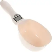 1Pc Electronic Pet Food Measuring Spoon Cute Cat Head Design for Weighing Pet Food Butter Flour Spices Versatile Kitchen Tool for Accurate Measurements