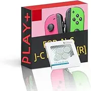 3-IN-1/Pack Joypads Wireless Controller Compatible with N-Switch/Lite/OLED, with Dual Vibration/6 Axis Gyro/Motion Sensor/Wake-up/Screenshot, Includes Controllers, Wrist Straps, Protective Case
