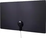 GE 11264 Ultra Edge Series Indoor Antenna - Indoor VHF/UHF HDTV Antenna - Black/White Reversible – 40 Mile Range