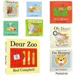 正版硬頁翻翻書 ROD CAMPBELL 作品DEAR ZOO/ IT’S MINE/ NOISY FARM